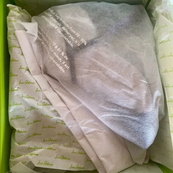 New in box - Sam Edelman size 10 Kit Slingback heel in black patent - Picture 3 of 5